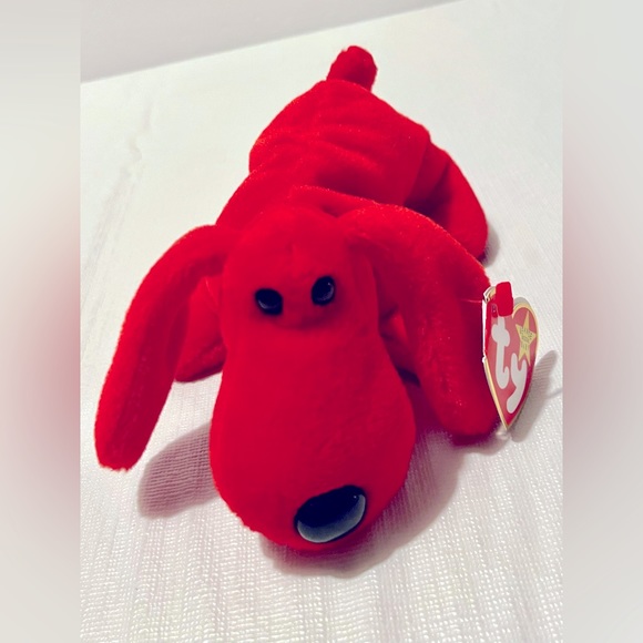 TY Beanie Baby - ROVER the Red Dog 1996 - Picture 3 of 14